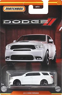 Matchbox Véhicule 2018 Dodge Durango, échelle 1:64, collectionneurs/3 ans+