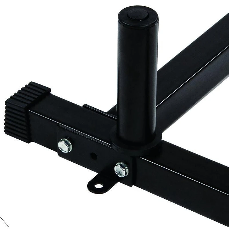 Support de squat réglable multifonctions Everyday Essentials d'une capacité de 500 livres avec barre de traction et supports de poids
