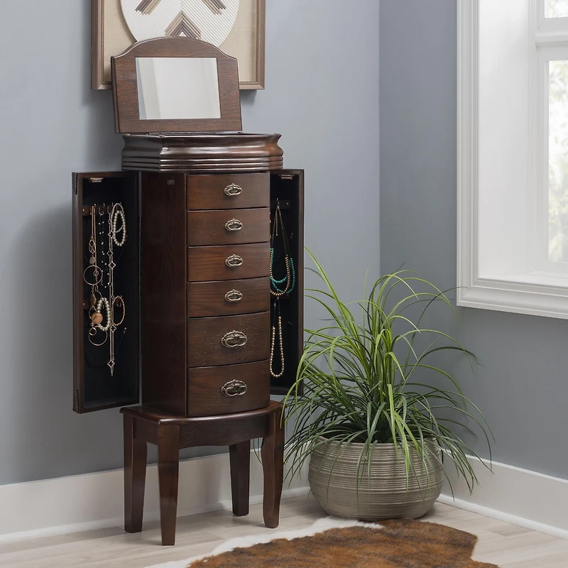 Zito Jewelry Armoire, Espresso