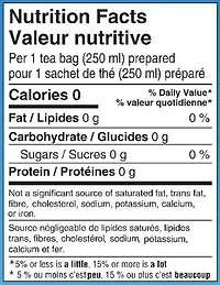 Celestial Seasonings infusion à moitié-moitié, thé glacé