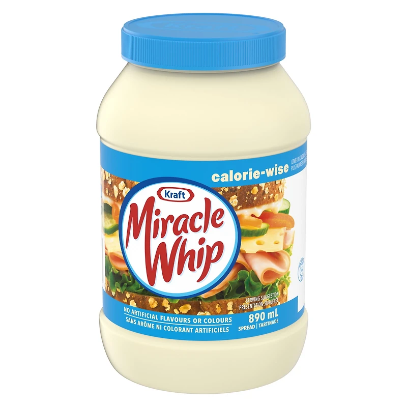 Miracle Whip Calorie Wise Spread, 890mL