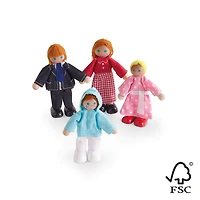 Spark Wooden Doll House Figure Set