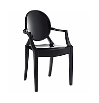 Heavenly Collection Plastic Arm Chair for Dining Area