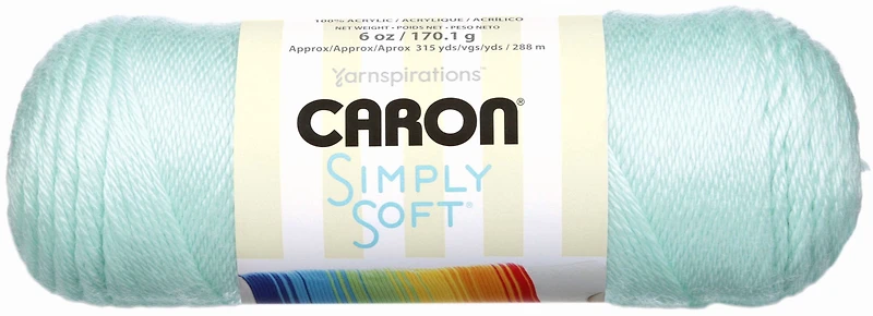 Caron® Simply Soft® Yarn, Acrylic #4 Medium, 6oz/170g, 315 Yards