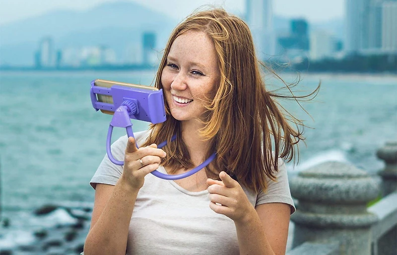 Aduro Universal Neck Wrap Cell Phone Mount