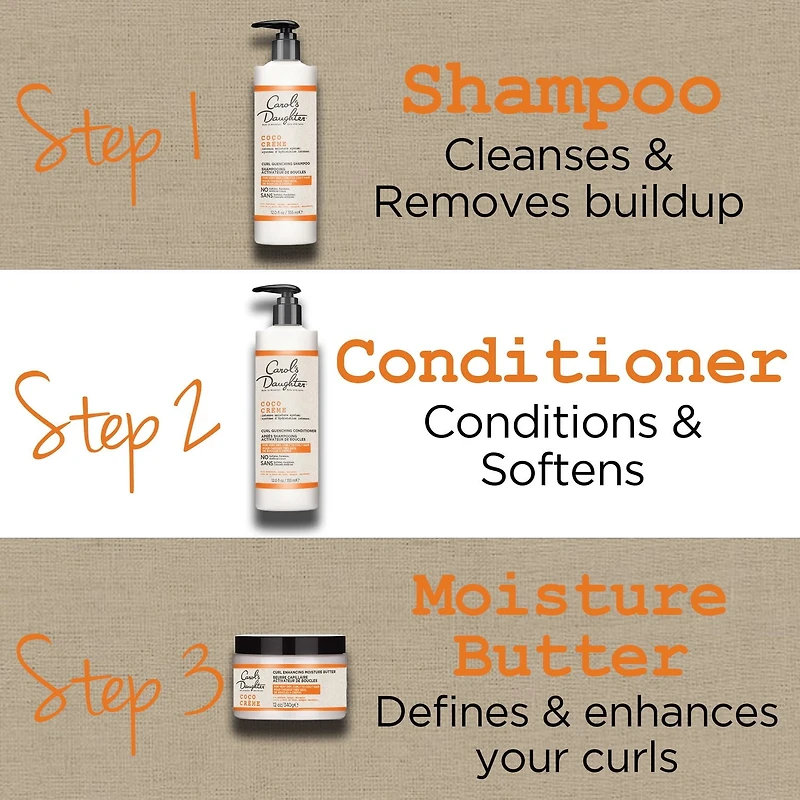 Carol's Daughter Coco Creme Velvet Cream Moisturizing Deep Conditioning Treatment Hair Mask with Coconut oil & Mango Butter, 12 oz, Deep Conditioning Treatment