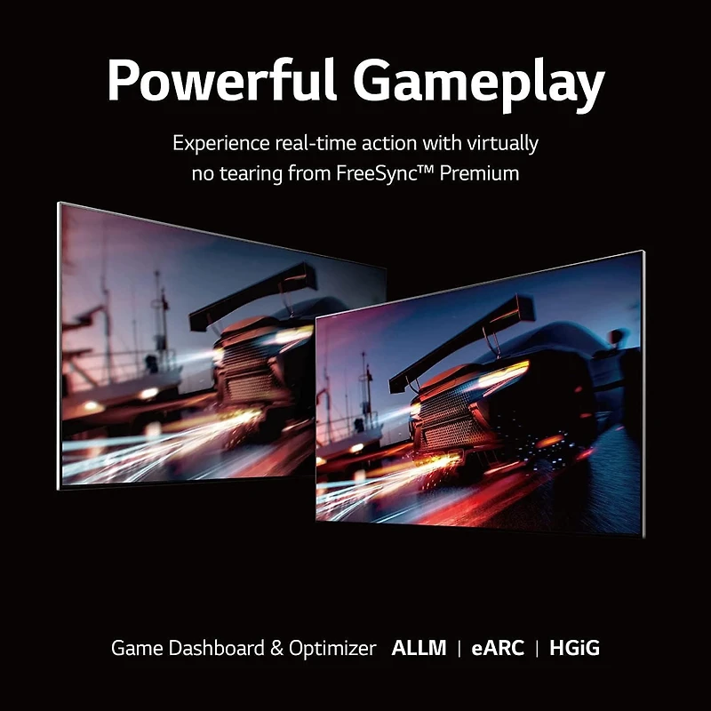 LG QNED80 Téléviseur intelligent QLED NanoCell 4K 65 pouces – Quantum Dot Nanocell, alimenté par l'IA, Alexa intégré, jeu, rafraîchissement 120 Hz, HDMI 2.1, FreeSync, VRR, télécommande magique, télév