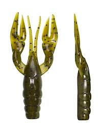 Lunkerhunt - Finesse Craw - 8 Pack - Green Pumpkin - 3", Finesse Craw - 8 Pack