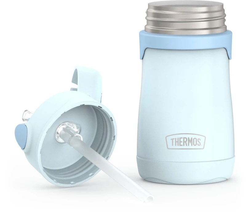 Thermos Baby Vacuum Insulated Stainless Steel 10 oz Straw Bottle