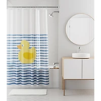 Mainstays Decorative Waterproof Recycled PEVA Shower Curtain, Assorted Styles and Colors