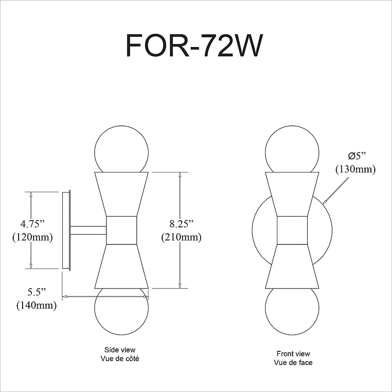 Fortuna Wall Sconce