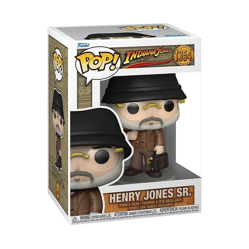 Funko POP Movies: TLC - Henry Jones Sr Bobblehead En Vinyle