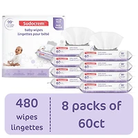 Sudocrem® Pure Water Wipes - 480ct, 99% pure water formula