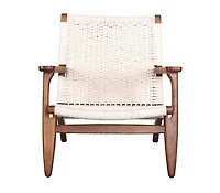 Plata Décor Import Inc – Ash Lounge Chair Walnut White