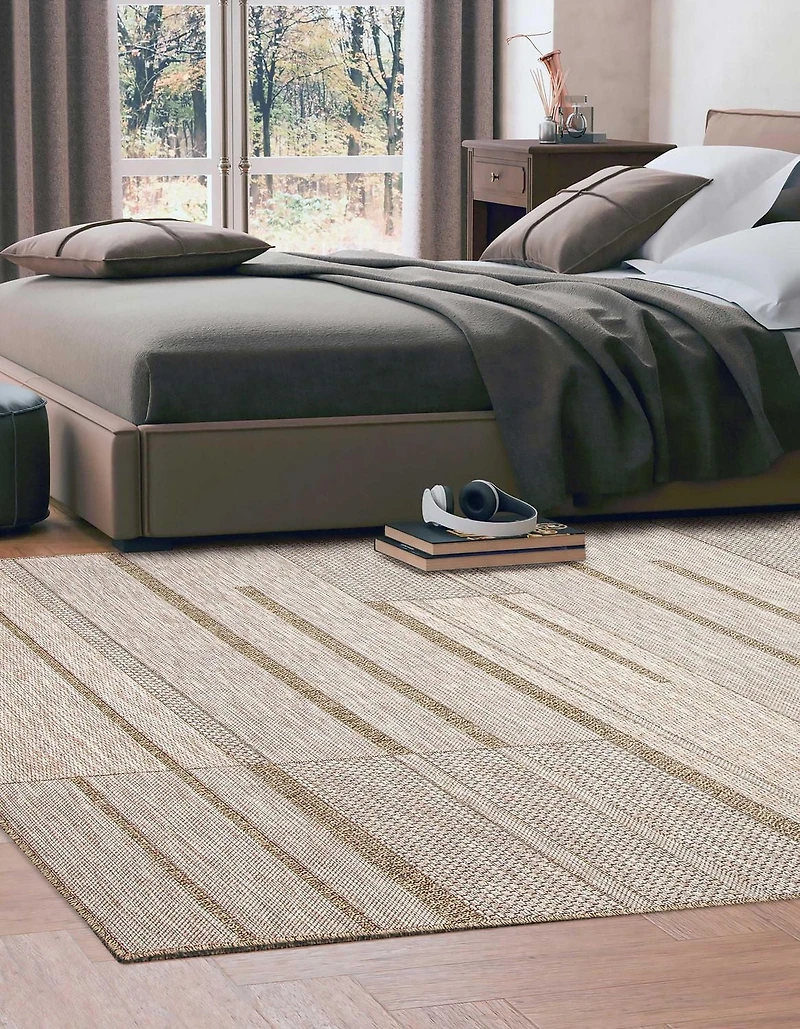 ECARPET Atlas Nautical Coastal Area Rug for living room, bedroom, dining entrance, hallway and more.