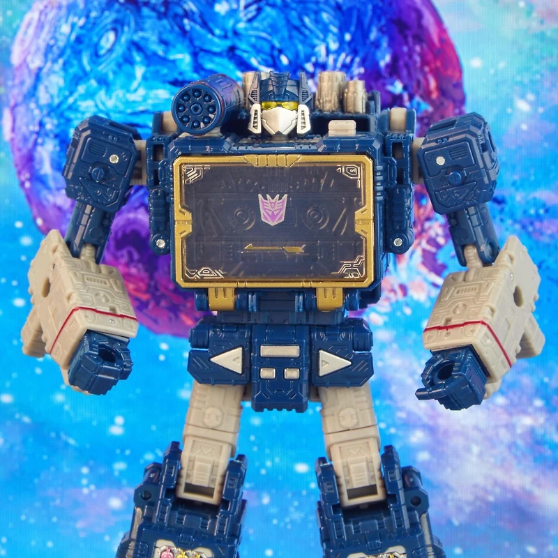 Transformers Generations Legacy, figurine Soundwave classe Voyageur, pour enfants à partir de 8 ans, 17,5 cm
