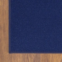 Tapis de couloir à motif de solide à sous-couche en caoutchouc de la collection Ottohome