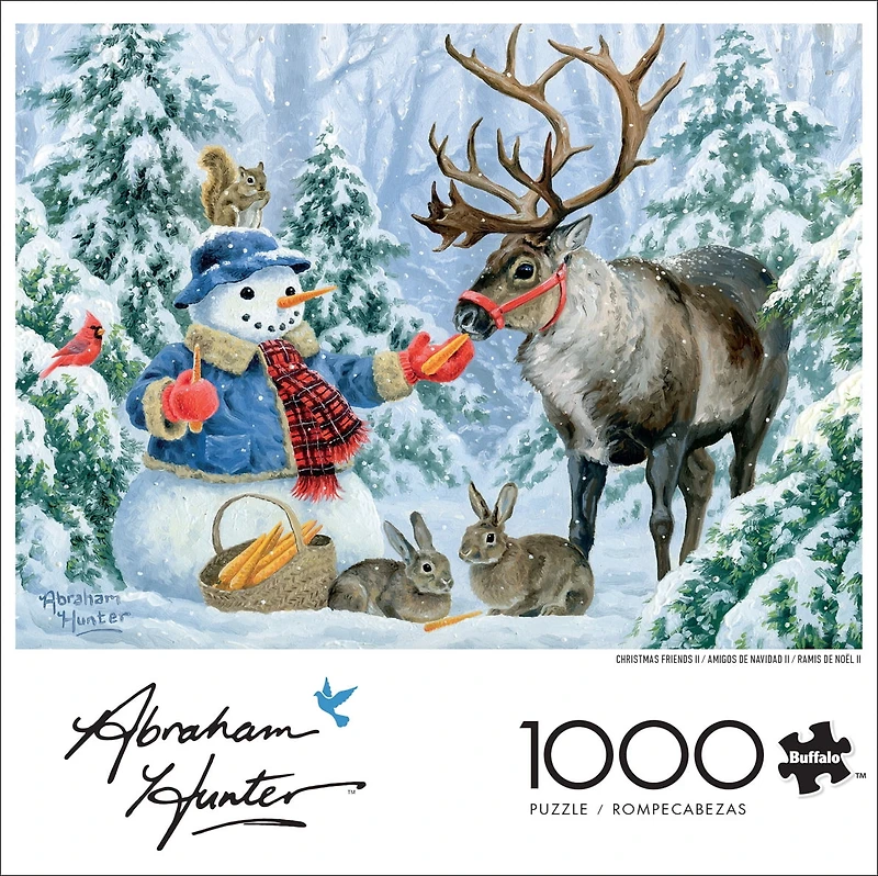 Buffalo Games Christmas Friends II 1000-Piece Interlocking Jigsaw Puzzle