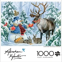Buffalo Games Christmas Friends II 1000-Piece Interlocking Jigsaw Puzzle