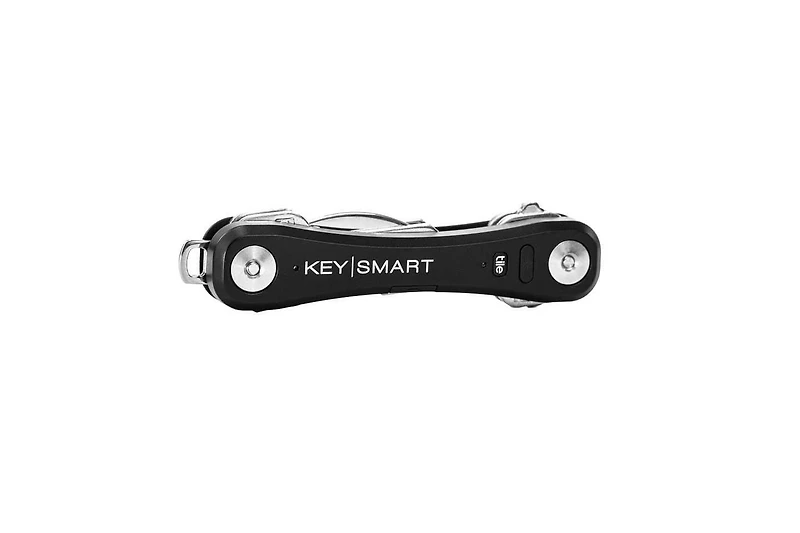 Porte-clés compact Pro de KeySmart à localisation intelligente Tile - Noir