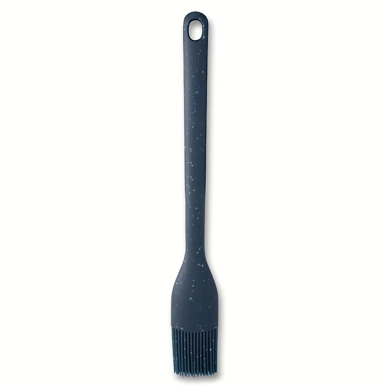 Thyme & Table Silicone Basting Brush, Blue Speckled, Baste Brush