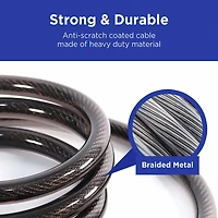 Spiral Cable Bike Lock