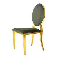 Canadian Zara Black Gold Velvet (Set of 2)