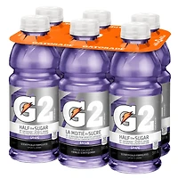 Gatorade G2 Raisin Boisson pour Sportifs 6 x 591 mL, Bouteilles 6x591mL