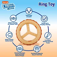 Jouet pour chien Hartz Chew 'n Clean à saveur de poulet Jouet pour chien 2 en 1