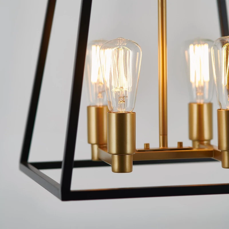 Artika Carter Square 4-Light Chandelier