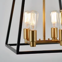 Artika Carter Square 4-Light Chandelier