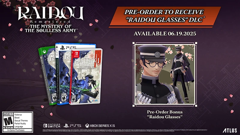 Jeu Video Raidou: Remastered – The Mystery of the Soulless Army Launch Edition pour NSW