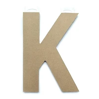 North Shore MDF wood letters, MDF 9 in letters