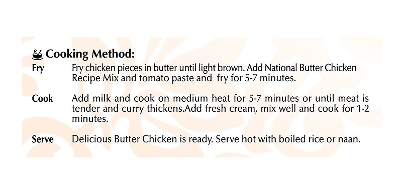 NATIONAL BUTTER CHIC, E-INDIAN NATIONAL BUTTER CHIC