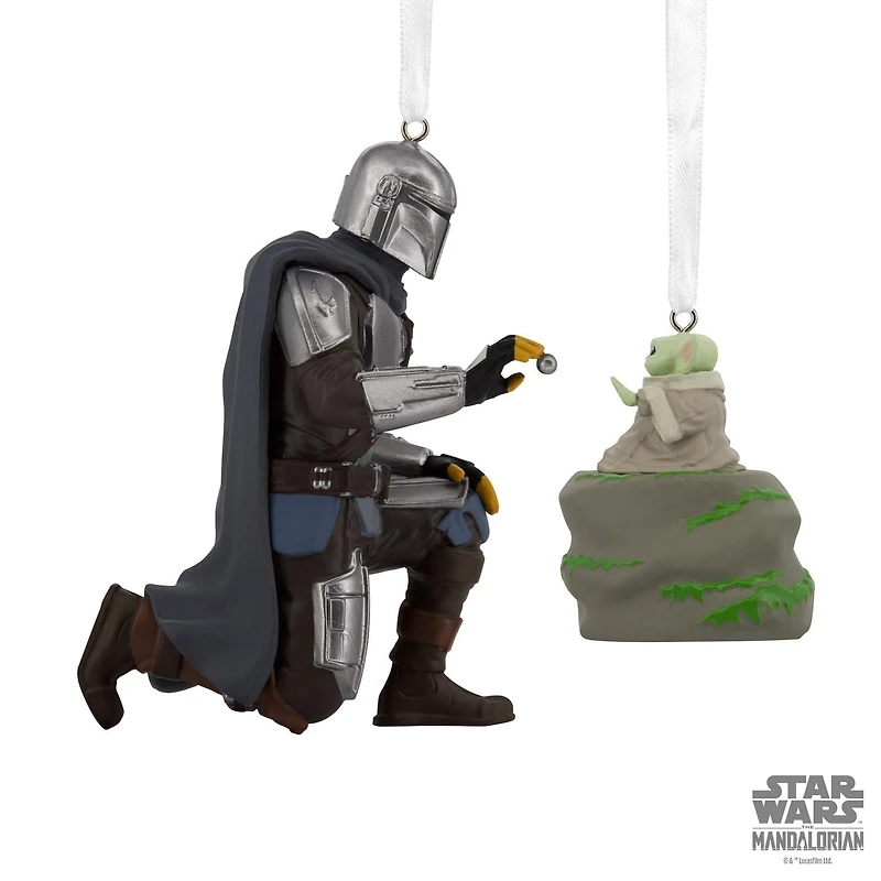 Hallmark Christmas Ornaments (Star Wars: The Mandalorian and Grogu), Set of 2