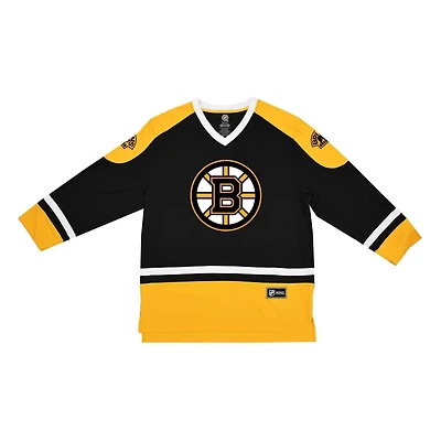 Deluxe Chandail de Fans de Hockey à manches longues pour homme de la LNH des Bruins de Boston