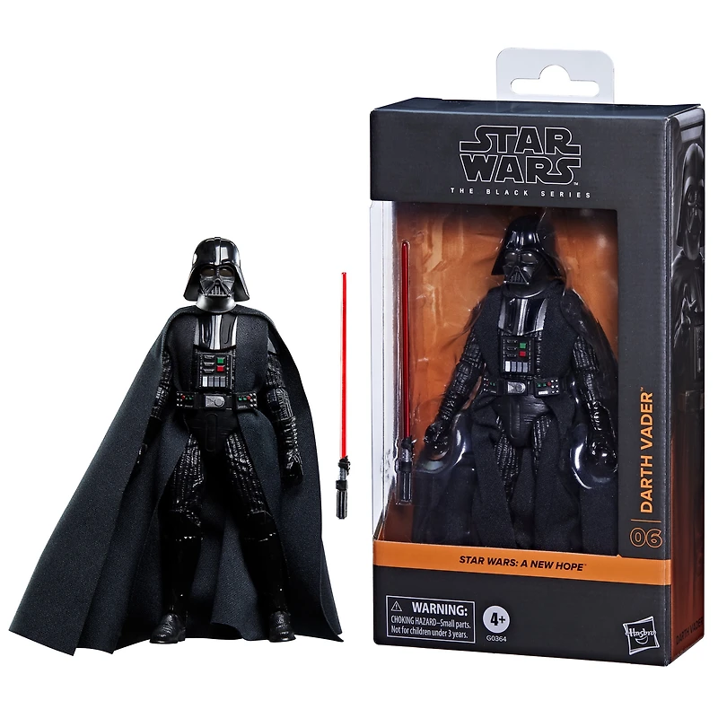 Star Wars The Black Series Darth Vader, Star Wars: A New Hope Collectible 6 Inch Action Figure