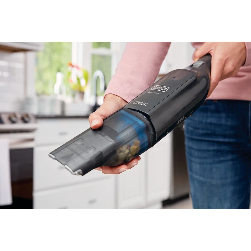 BLACK+DECKER Dustbuster® AdvancedClean™ 12V MAX* Slim Cordless Handheld Vacuum, HLVC320J01