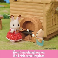 Calico Critters Lakeside Lodge Gift Set, Dollhouse Playset with Figure and Furniture