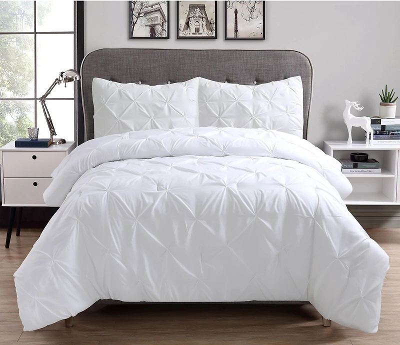Swift Home Pintuck Comforter Set