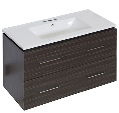 Imaginations Américaines 35,5 pouces W Vanity Set  Gris