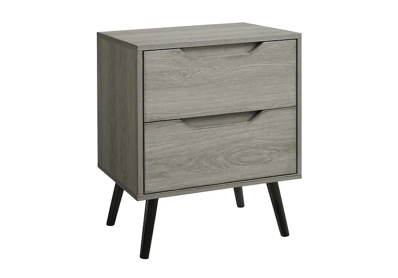 Monarch Specialties Accent Table, Side Table, End, Storage Drawer, Nightstand, Bedroom, Living Room, White Laminate, Modern, Contemporary