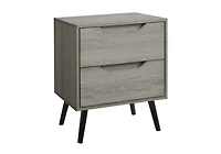 Monarch Specialties Accent Table, Side Table, End, Storage Drawer, Nightstand, Bedroom, Living Room, White Laminate, Modern, Contemporary