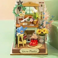 Rolife Puzzle en bois 3D – Jardin de Terrasse Rêveur Maison Miniature DIY