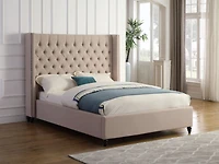 Très grand lit Venetian, beige
