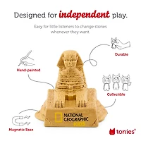 tonies National Geographic Kids: Ancient Egypt Audio Play Figurine