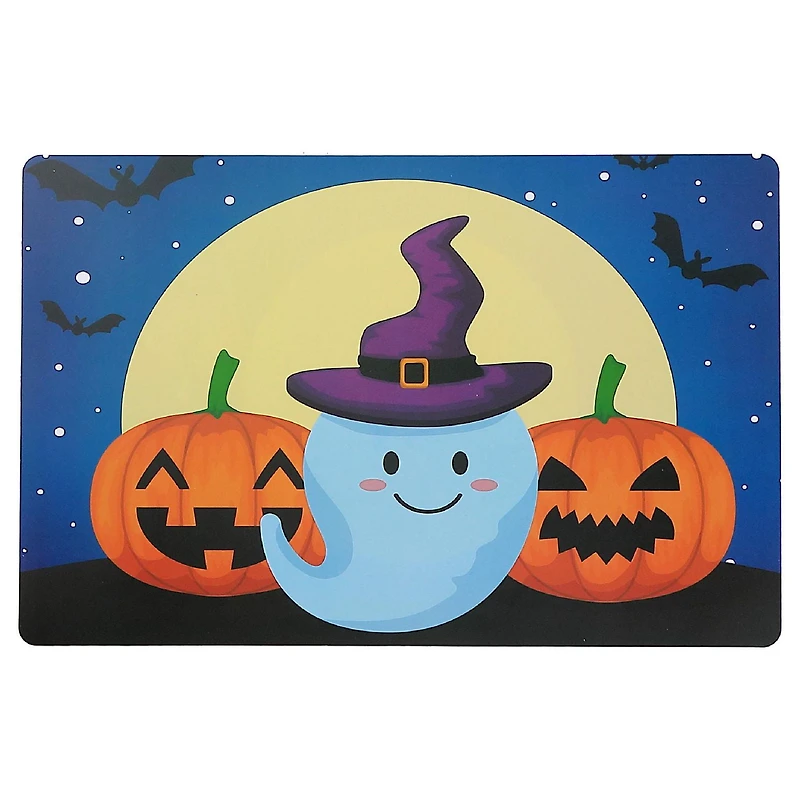 Set De Table Réversible Pp Fantôme Et Sorcière - Lot De 12
