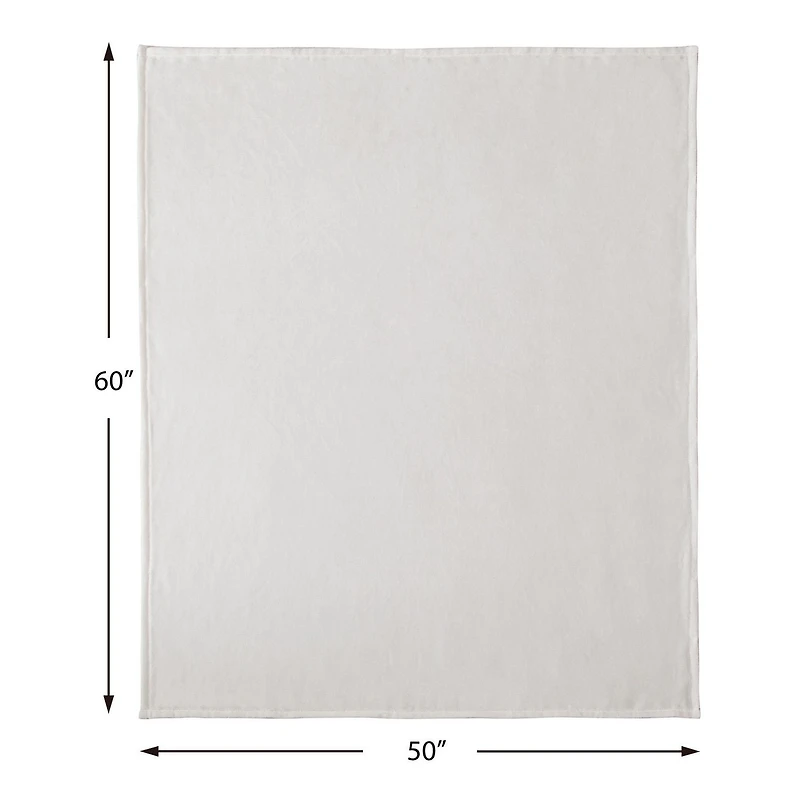 Jeté en peluche douce Mainstays Extra doux et douillet