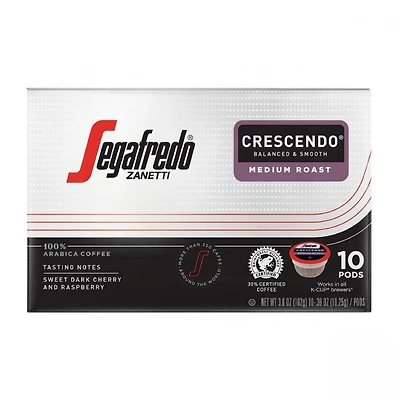 Segafredo Zanetti® Single Serve Crescendo® Medium Roast 10 ct.