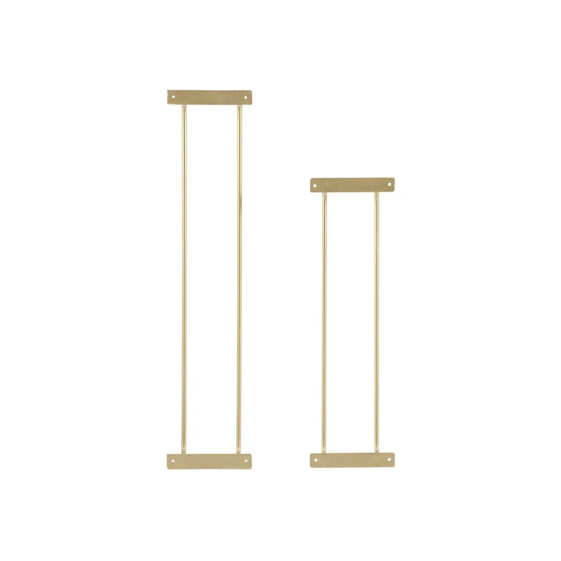 Cody Metal Towel Rack, Gold (2 Pack)